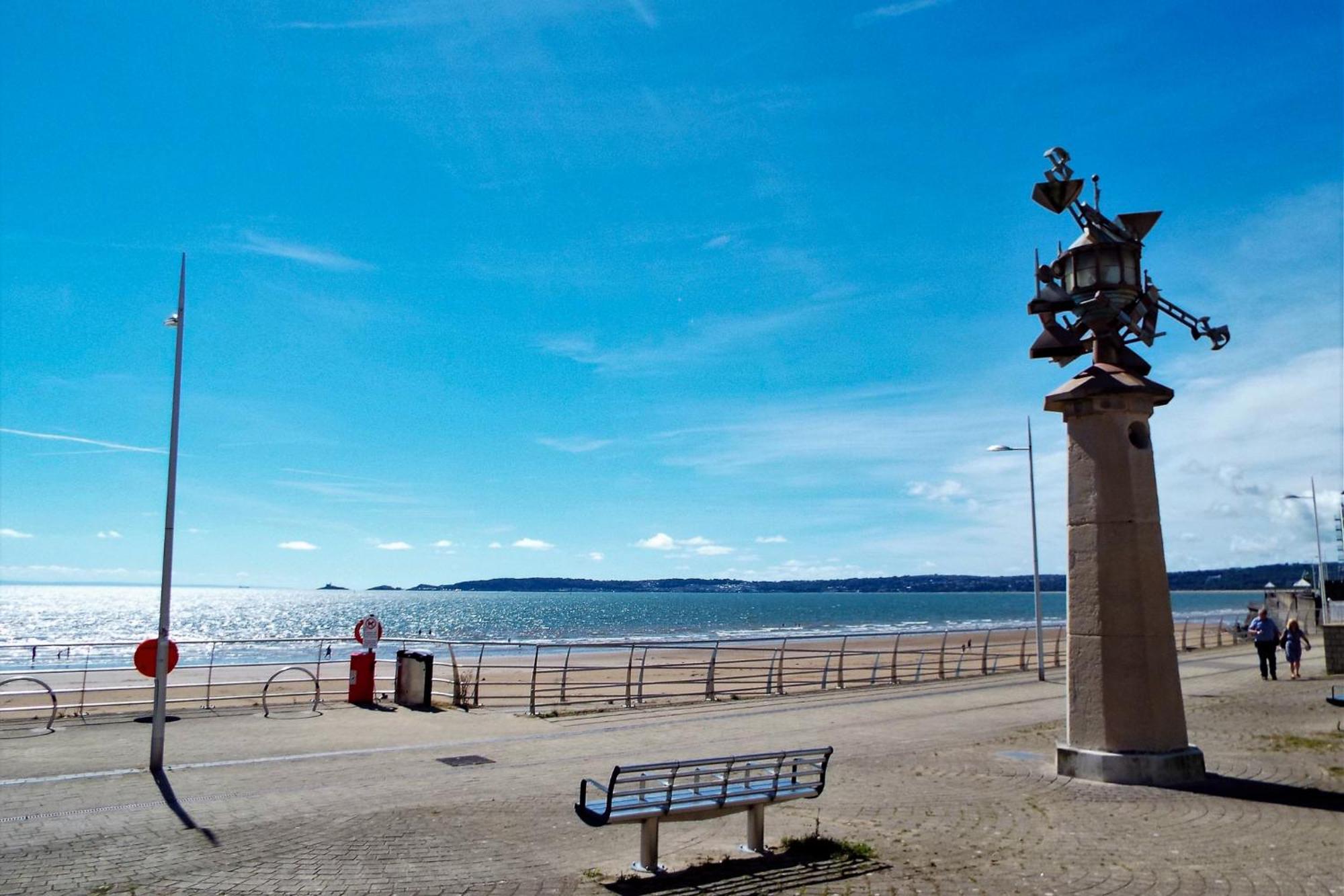 Coastline Apt Nearby The Beach Swansea Esterno foto